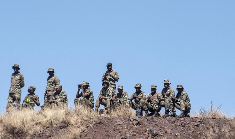 African fighting russia war