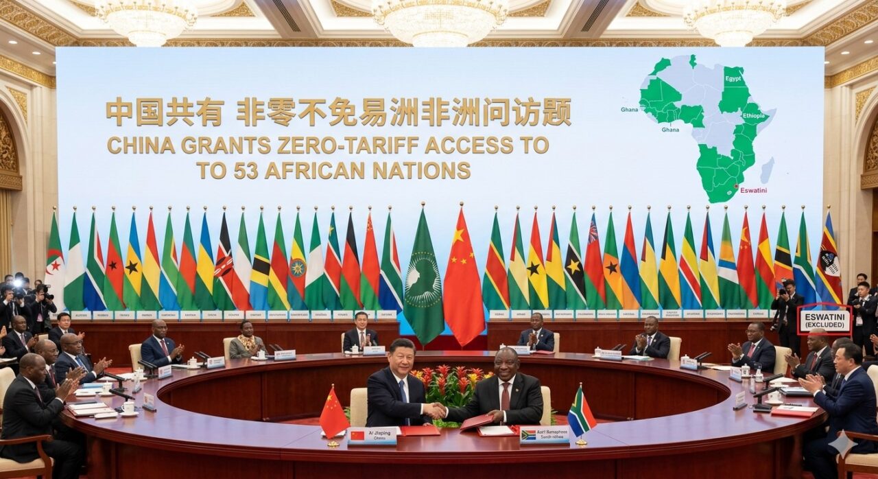 China Africa tariffs
