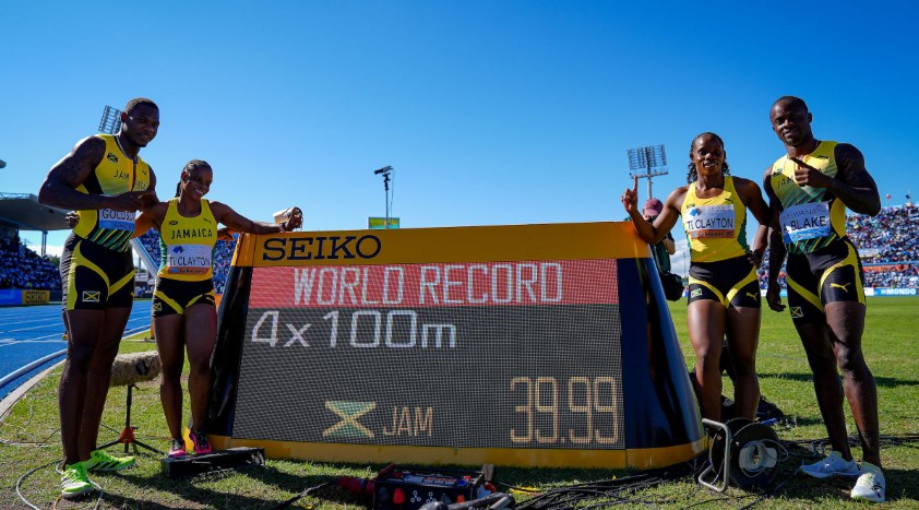 Jamaica set mixed 4x100