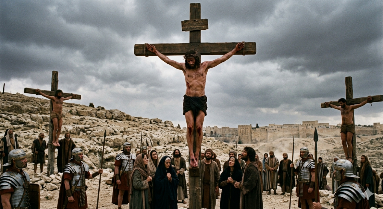 Jesus on the cross