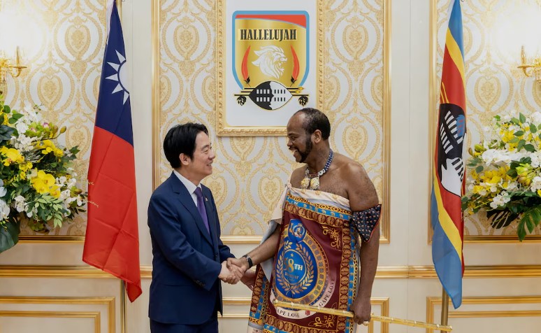 Taiwan president visit African Country