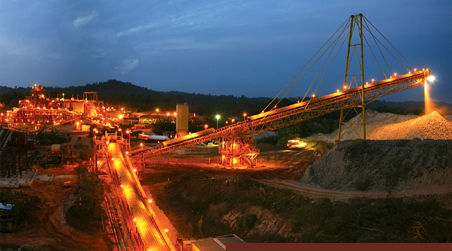 Damang Mine in Ghana
