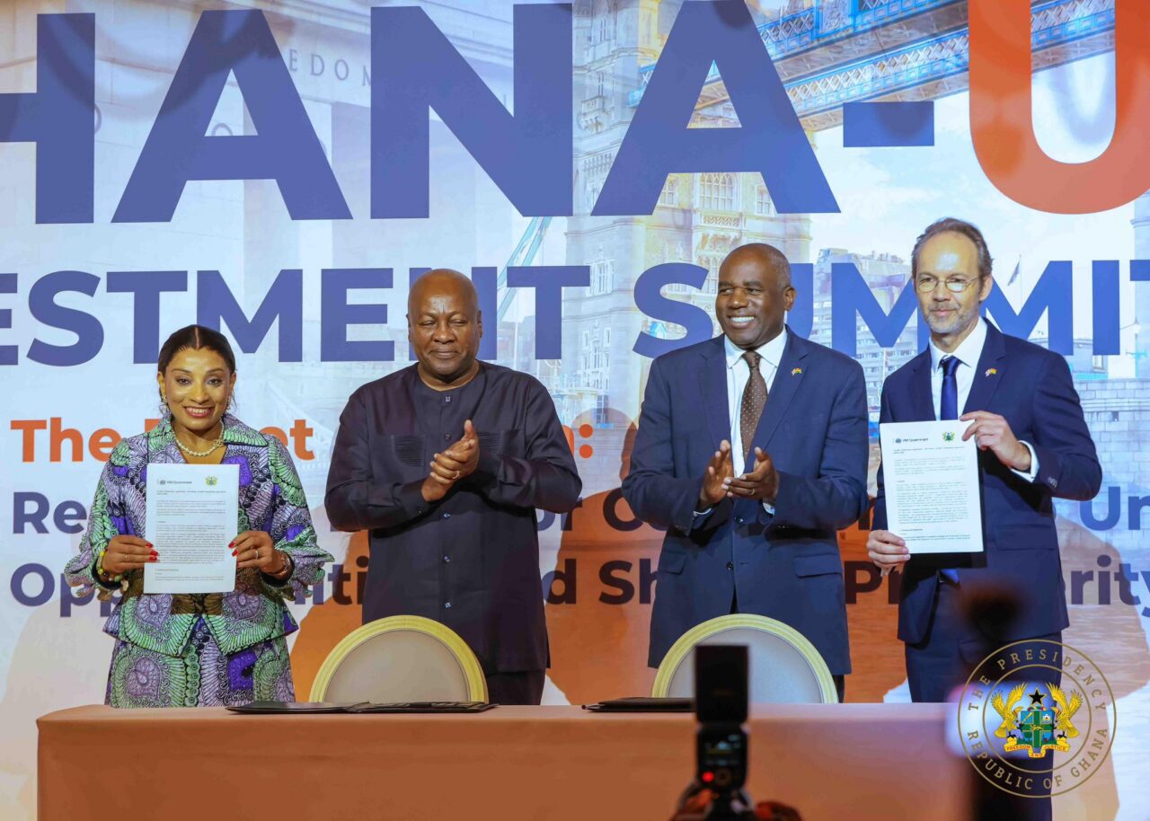 Mahama in London