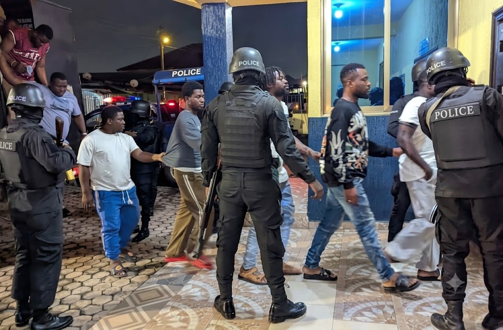 Police arrested