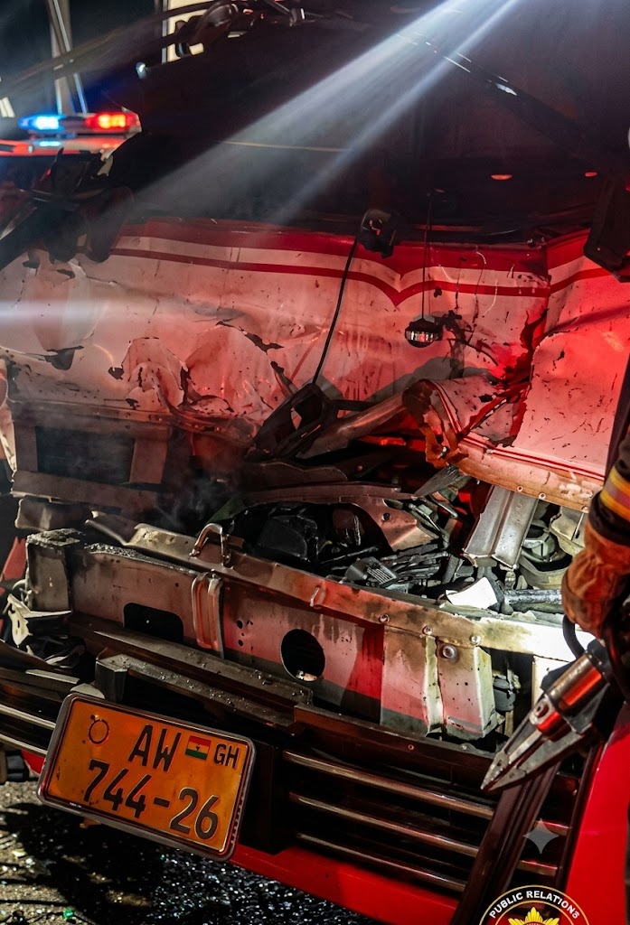 Road Accident in Kumasi road