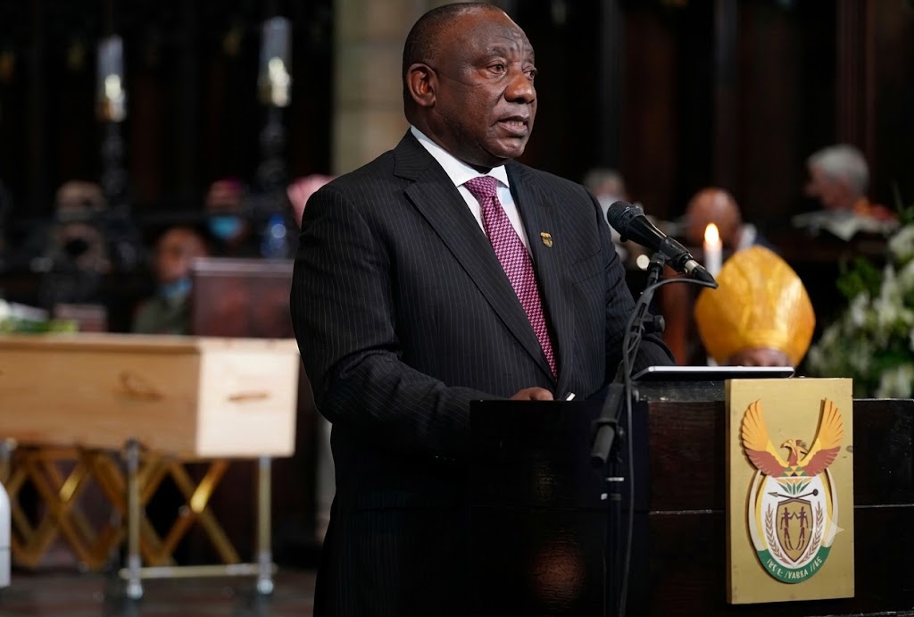 South African President Cyril Ramaphosa