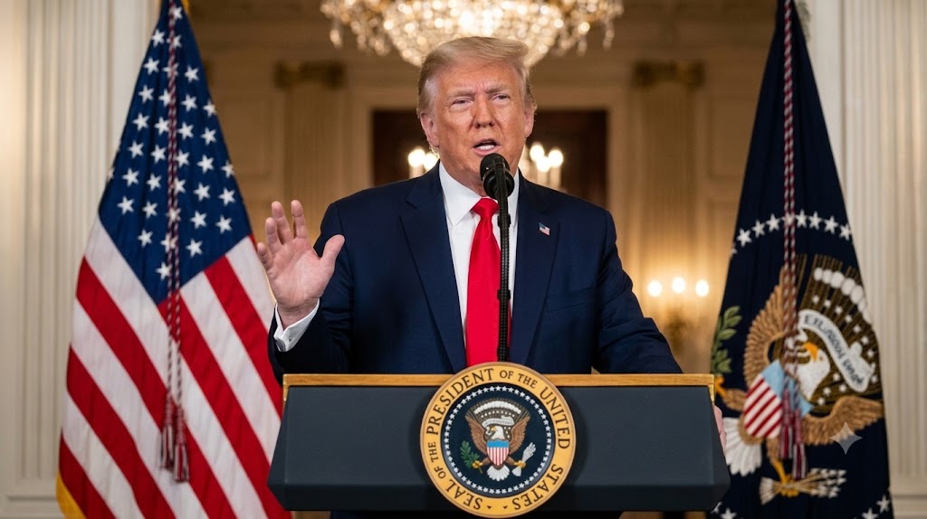Trump Issues Stark