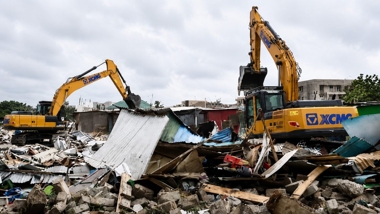 demolition site