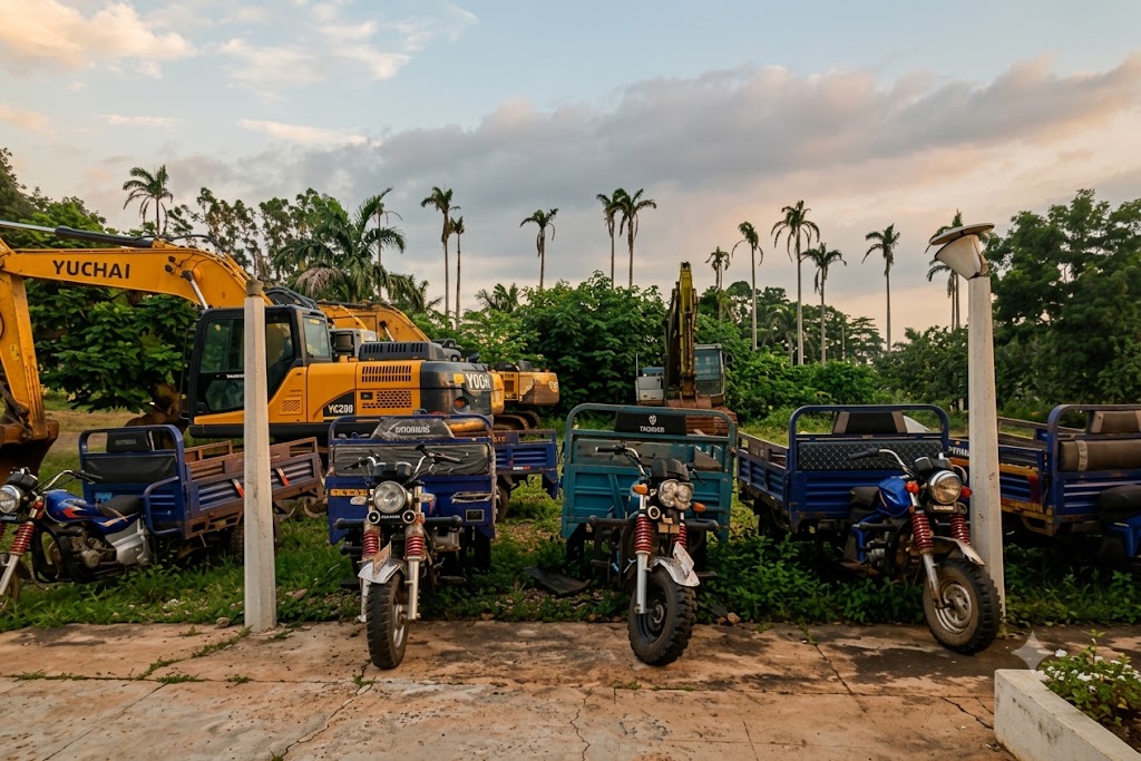 Bono REGSEC Seizes Excavators