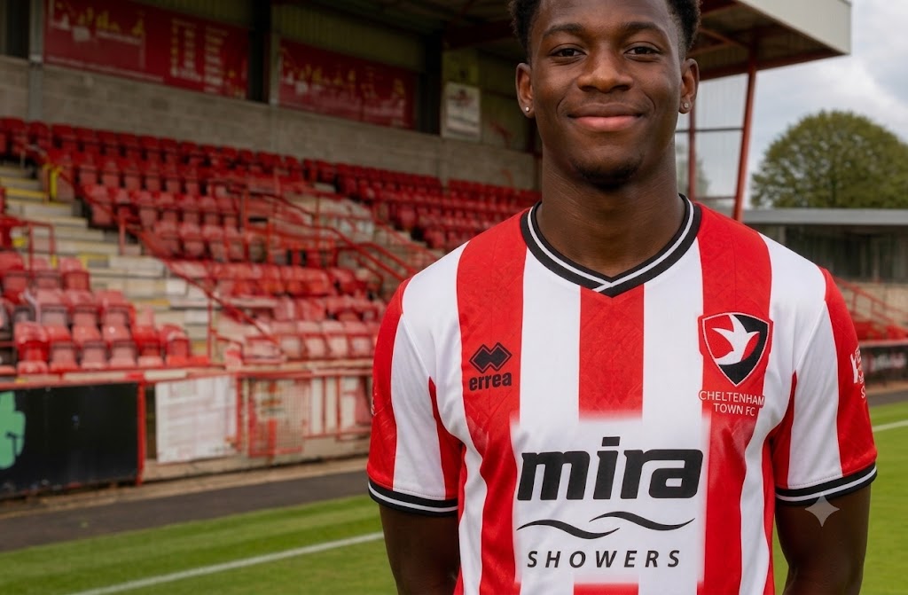 Cheltenham Town Sign Ghanaian-British Striker
