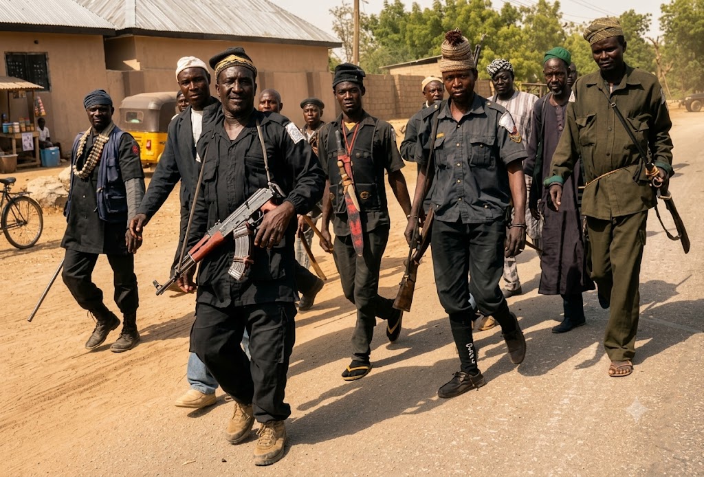 Four residents who were abducted
