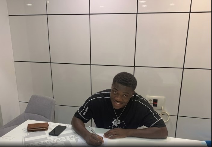Ghanaian Defender Kelvin Lamptey-Mills Joins FC Cartagena1