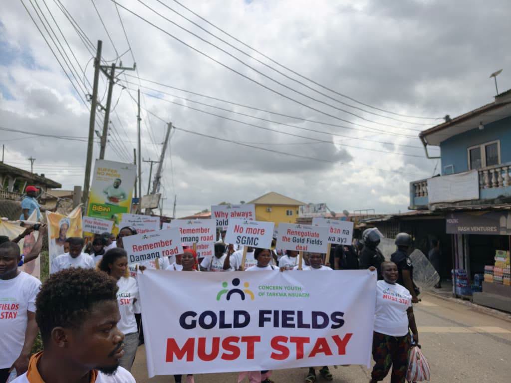 Goldfields-demonstration