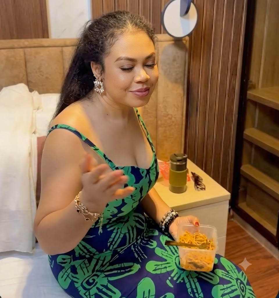 Nadia Buari Sparks Ghana-Nigeria Food