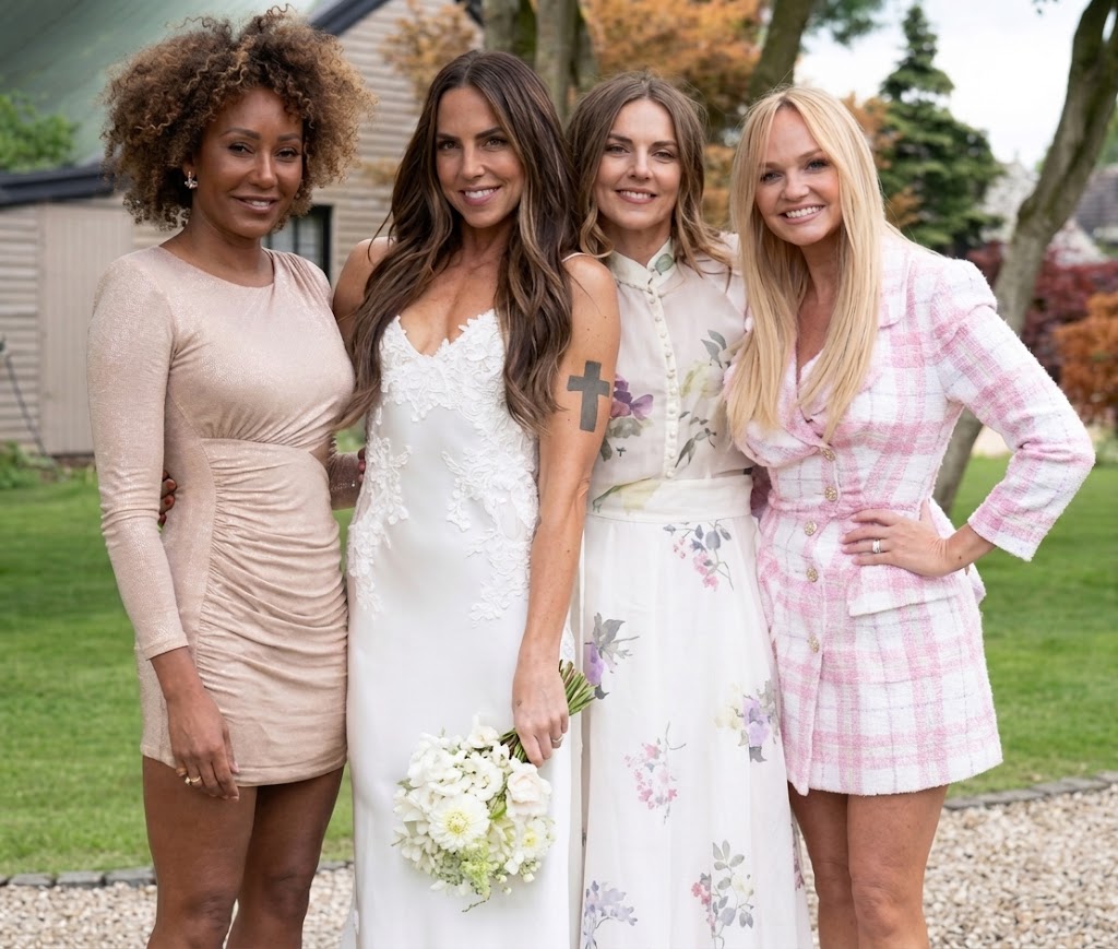 Victoria Beckham Designed Mel C’s Wedding Dresses