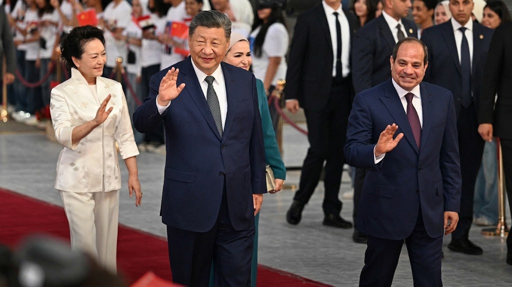Chinese President Xi starts state visit to Egypt