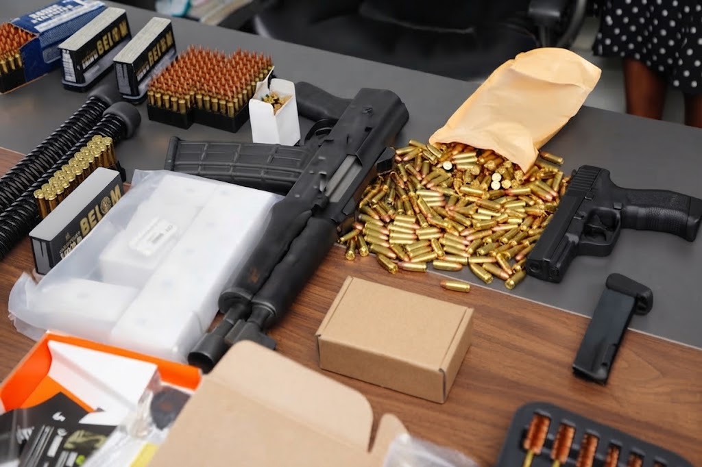 Customs Seizes Three Firearms and 610 Rounds2