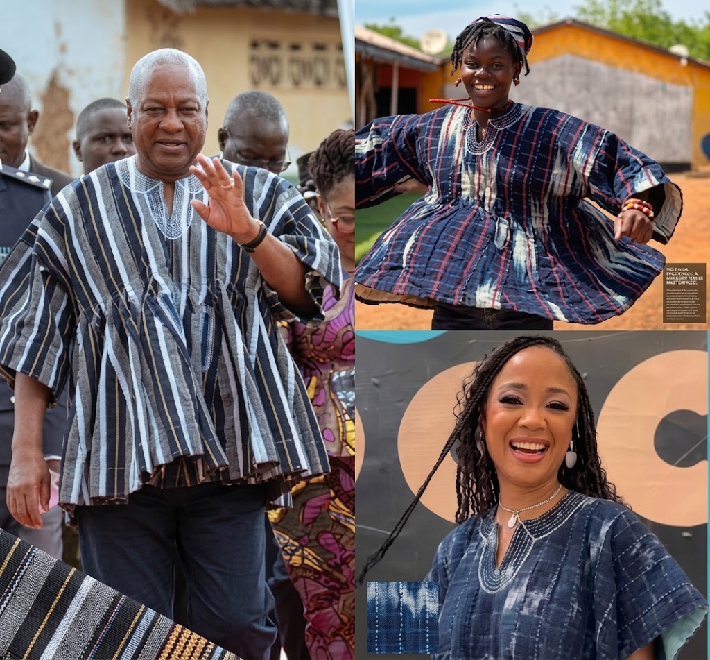 Ghanaian Weaver Alice Bazaanaa Showcases