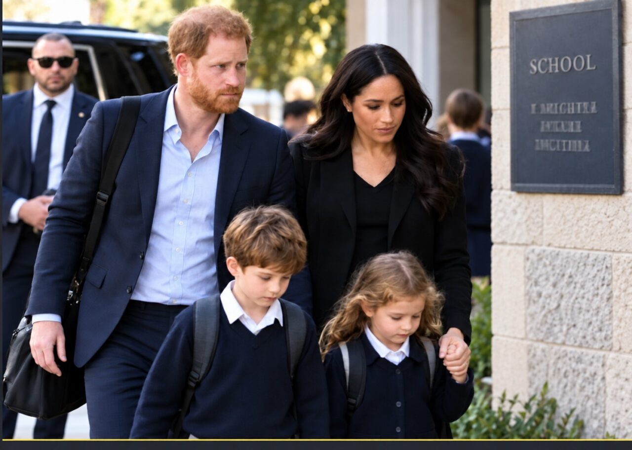 Harry and Meghan Move Children to New UK School