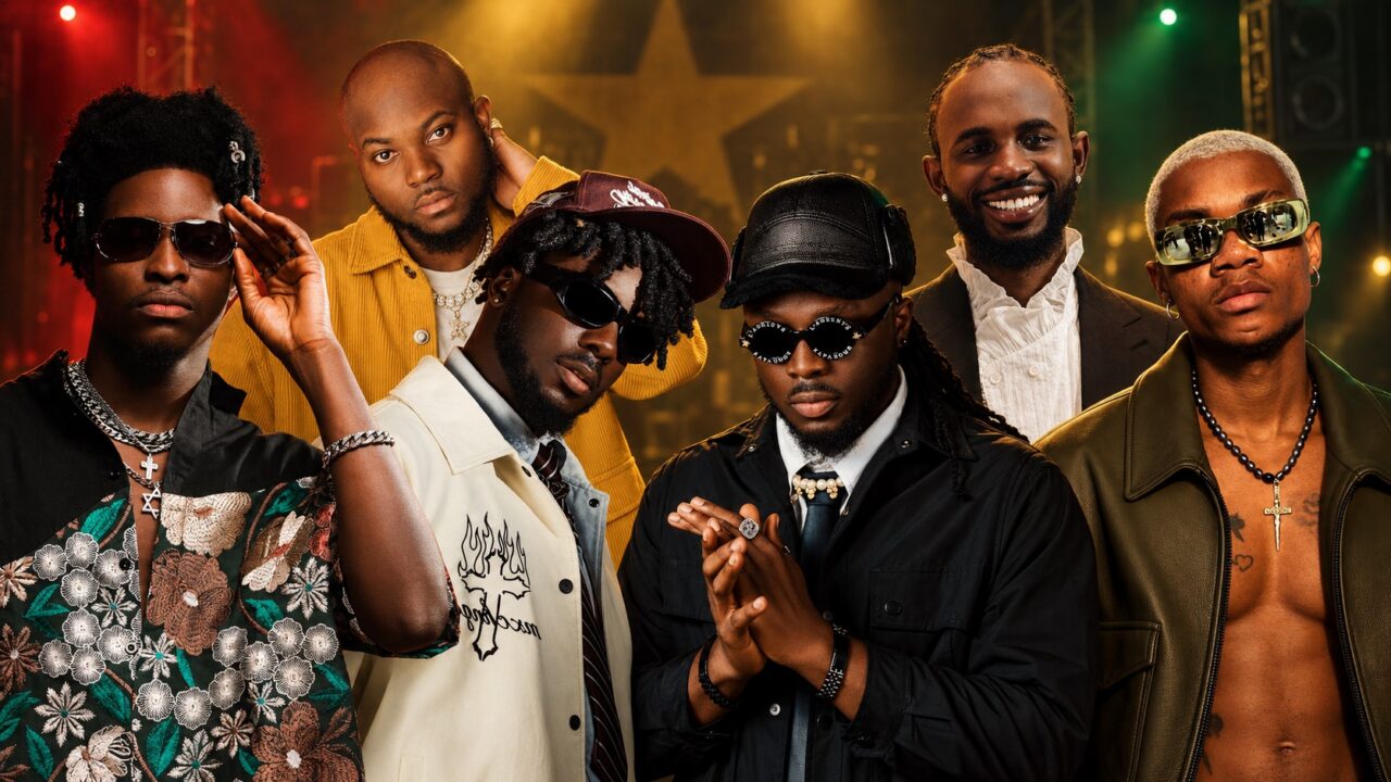 Lasmid, King Promise, both DopeNation members, Black Sherif, and KiDi