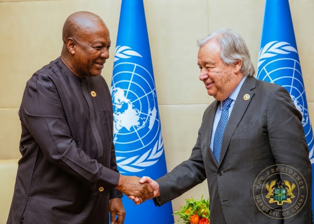 Mahama in UN