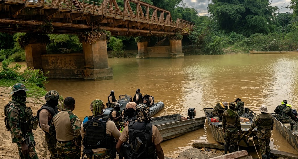 The Ankobra River has been cleared