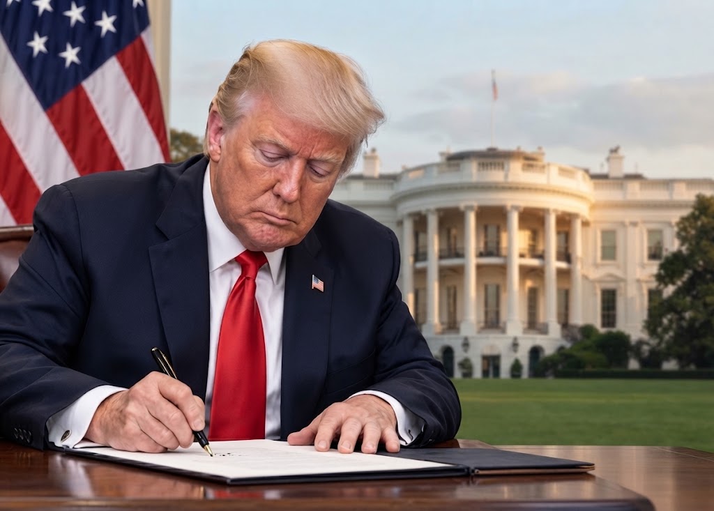 Trump Signs Law Allowing Tariffs