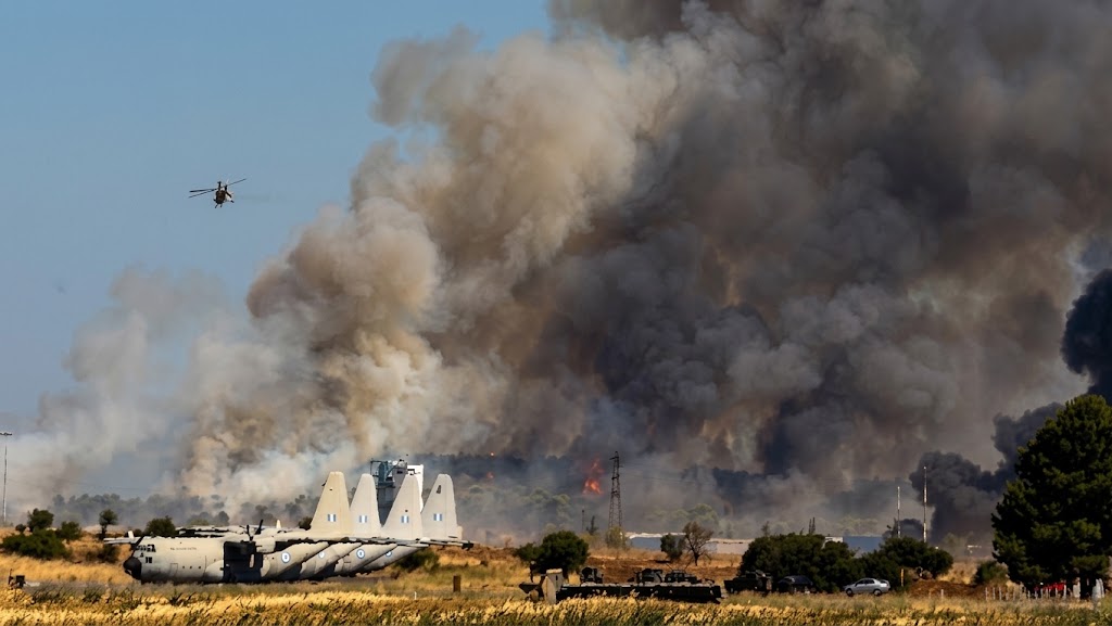 Two Hellenic Air Force pilots were killed on Saturday