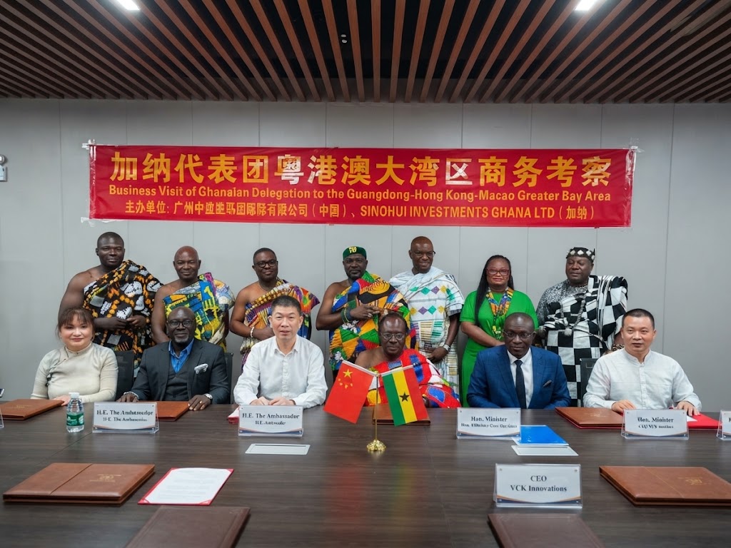 eight-member delegation from the Volta Regional House of Chiefs
