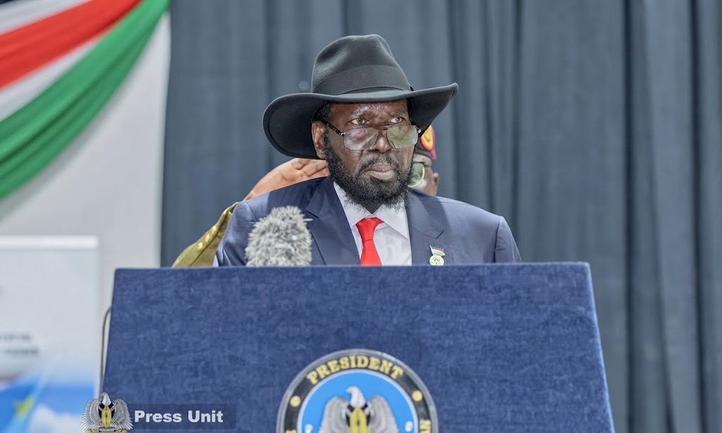 outh Sudanese President Salva Kiir