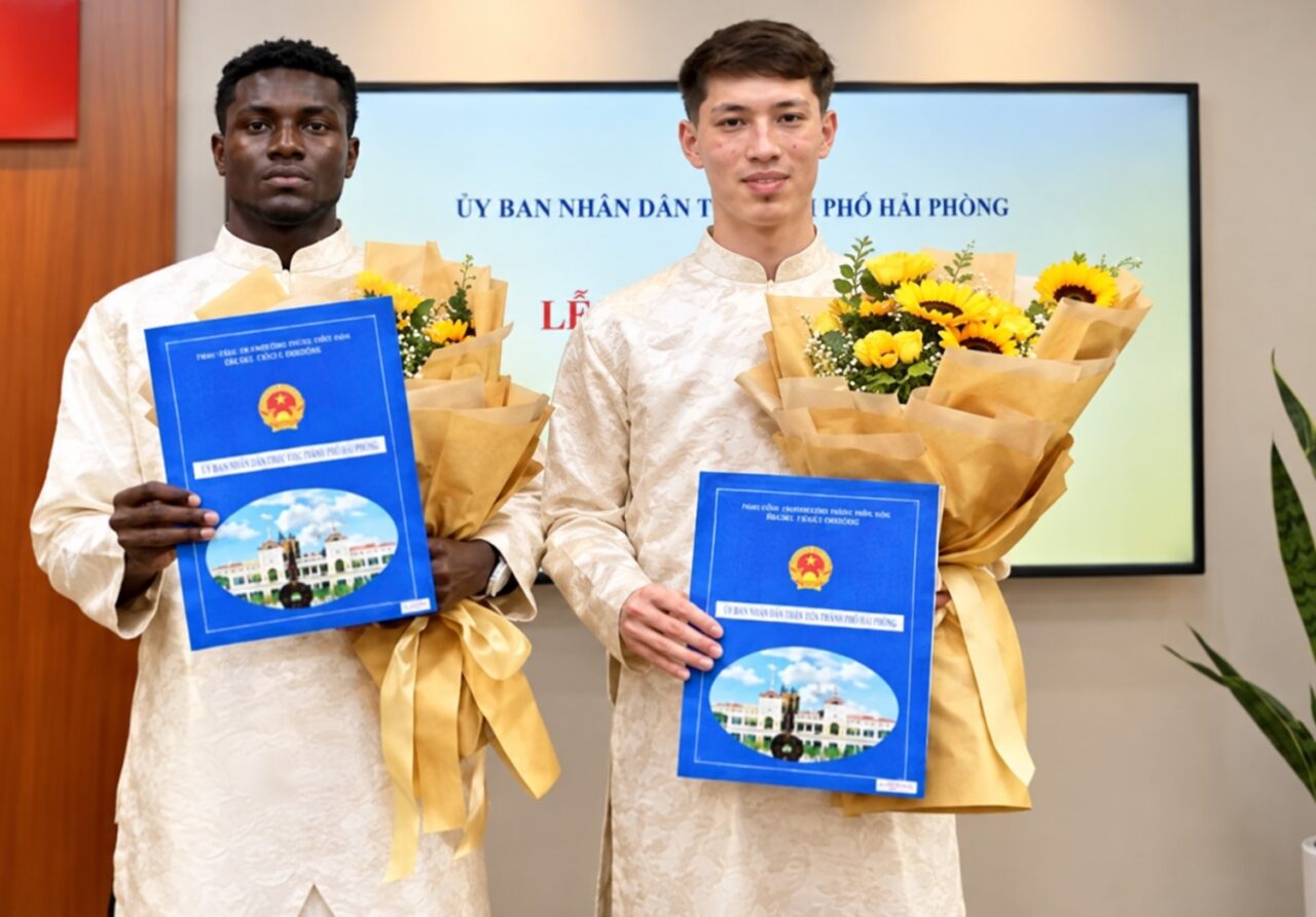 vietnam has officially granted citizenship to Nigerian-born footballer