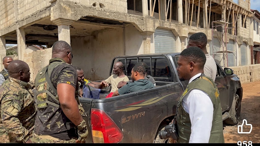 15 Arrested Over Alleged Sand Winning Along Accra–Kumasi Expressway