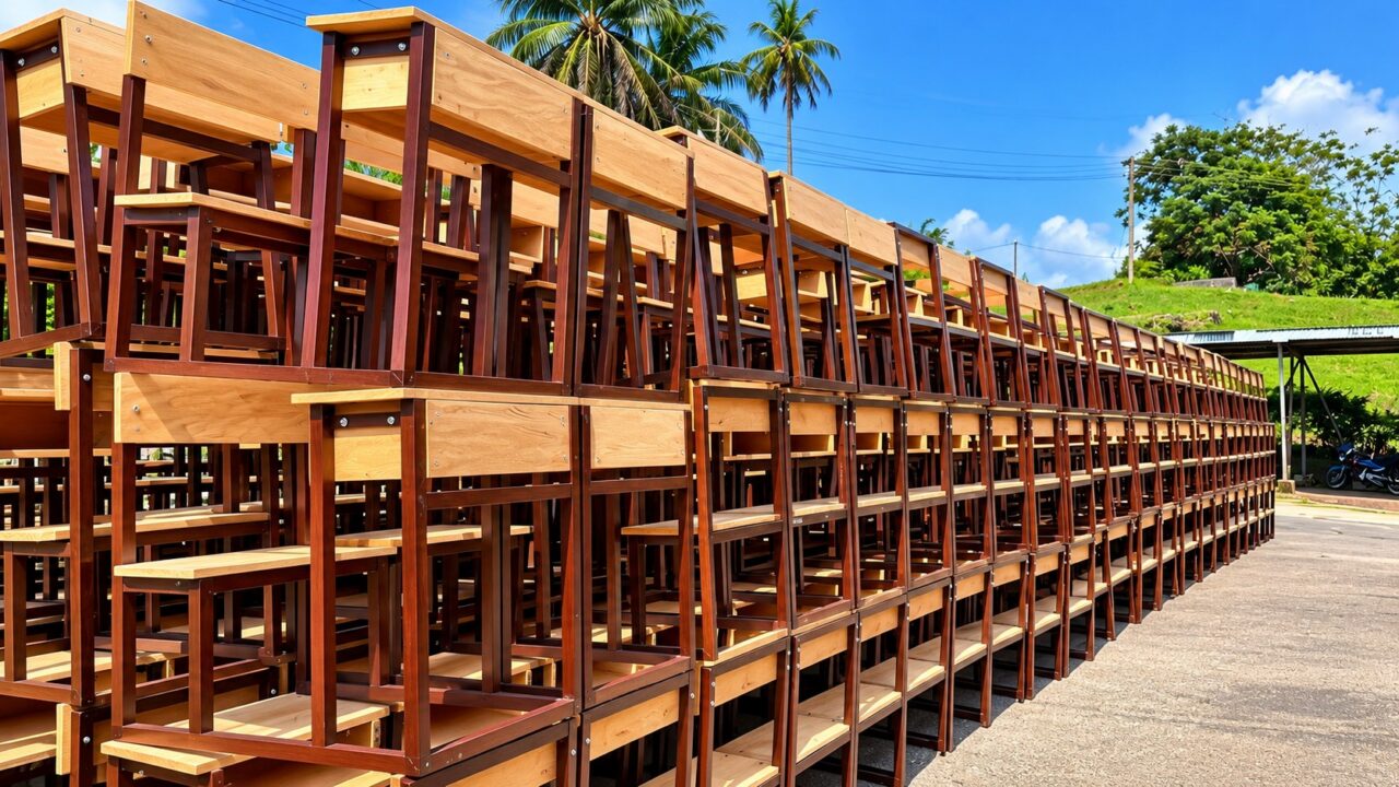 600 desks donated to 54 Evalue-Ajomoro-Gwira schools amid furniture shortage