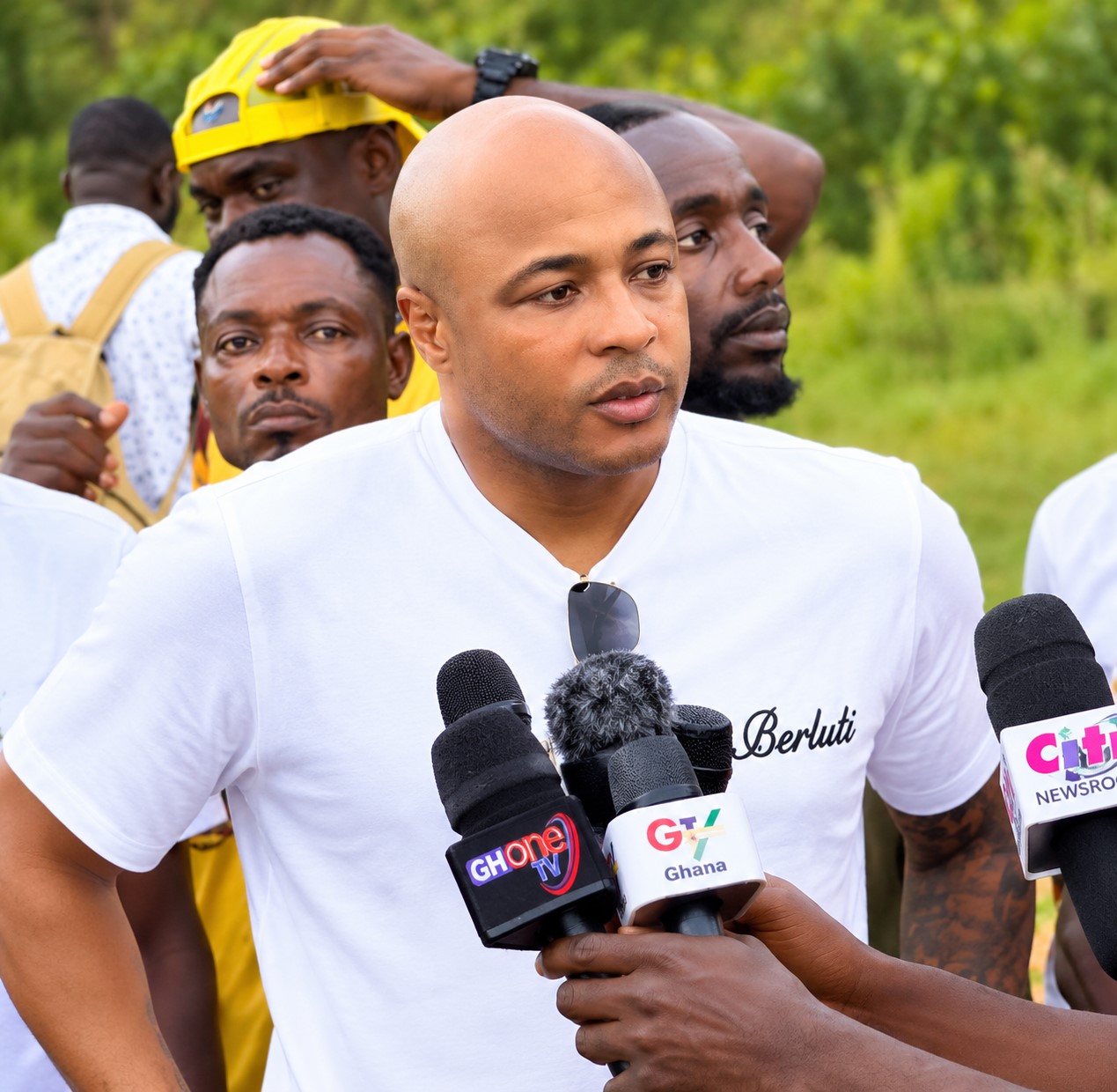 Andre Ayew Supports Black Challenge With Donation Ahead of Amputee World Cup