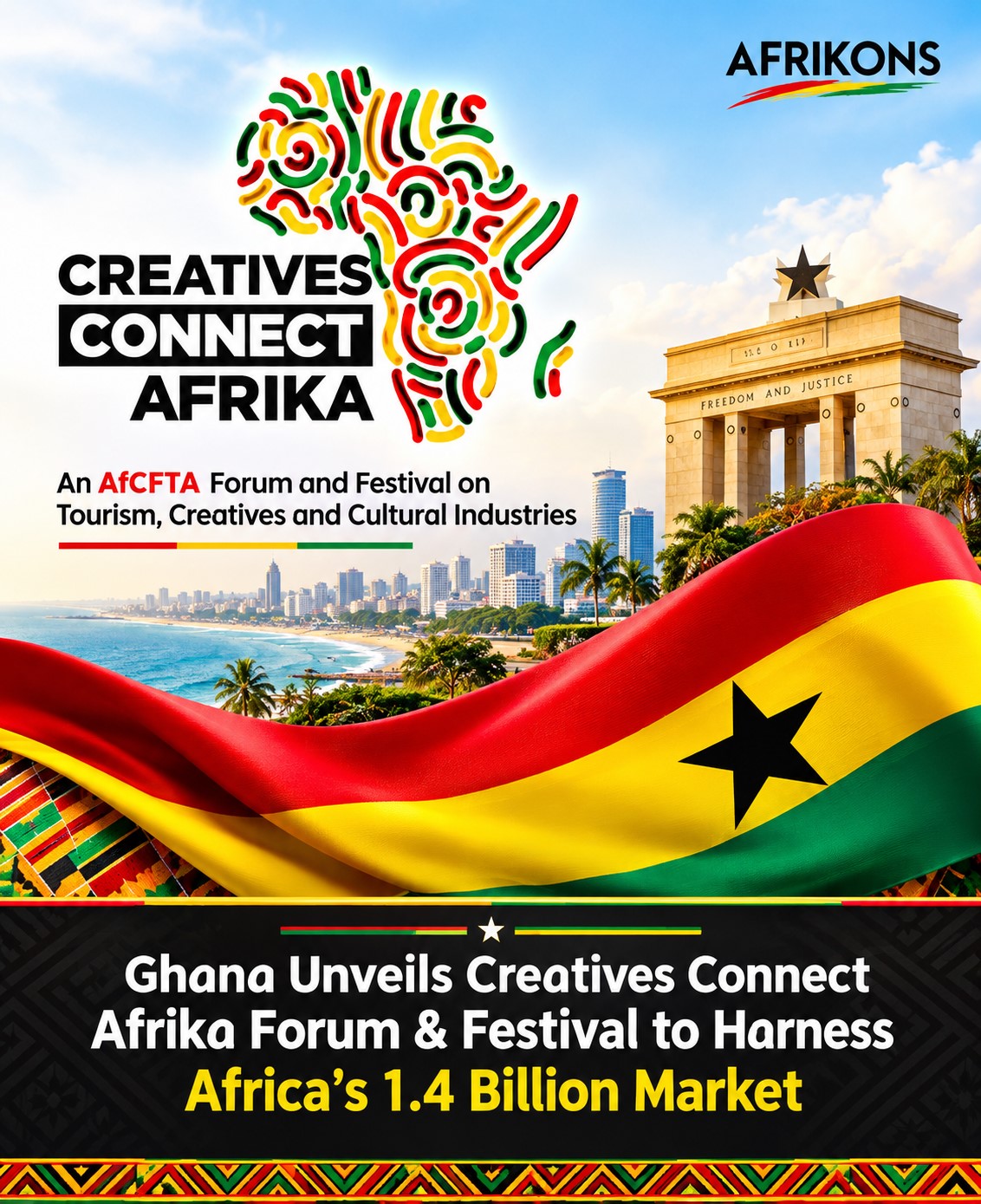 Creatives Connect Afrika Returns to Accra with Focus on Entertainment-Led Tourism