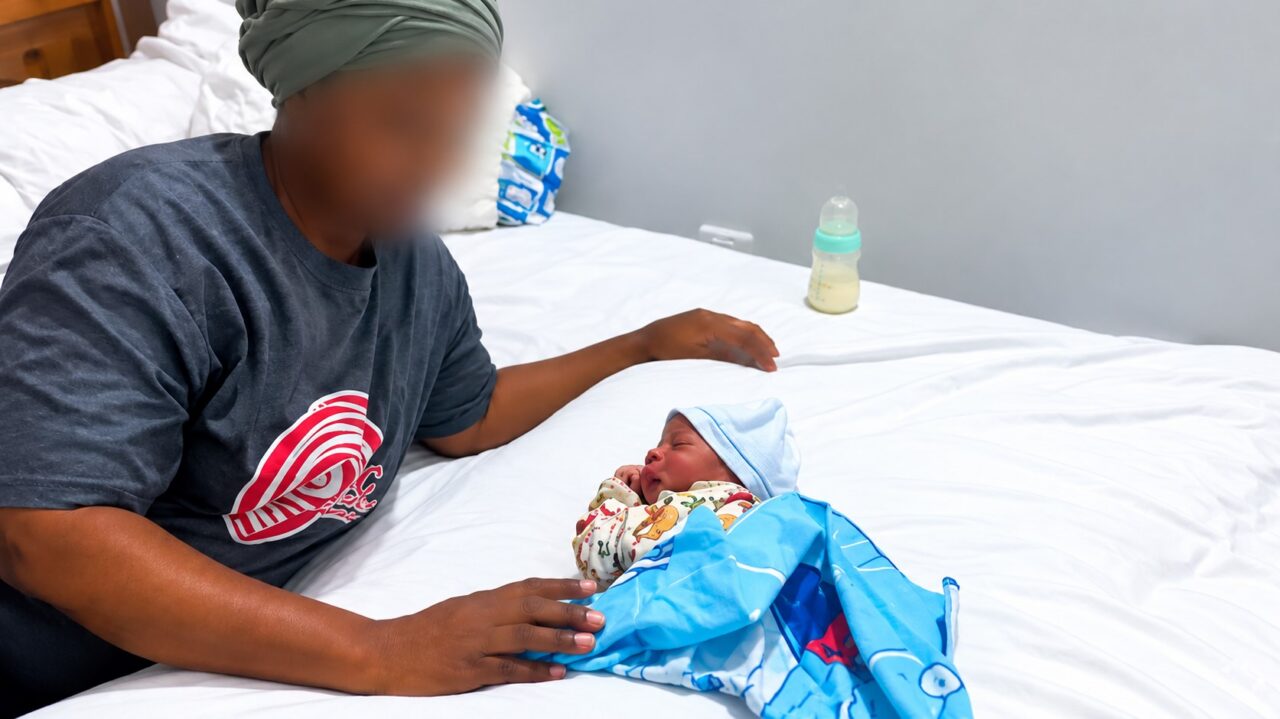 Day-Old Baby Boy Rescued After Being Abandoned in Bush at Sombo2