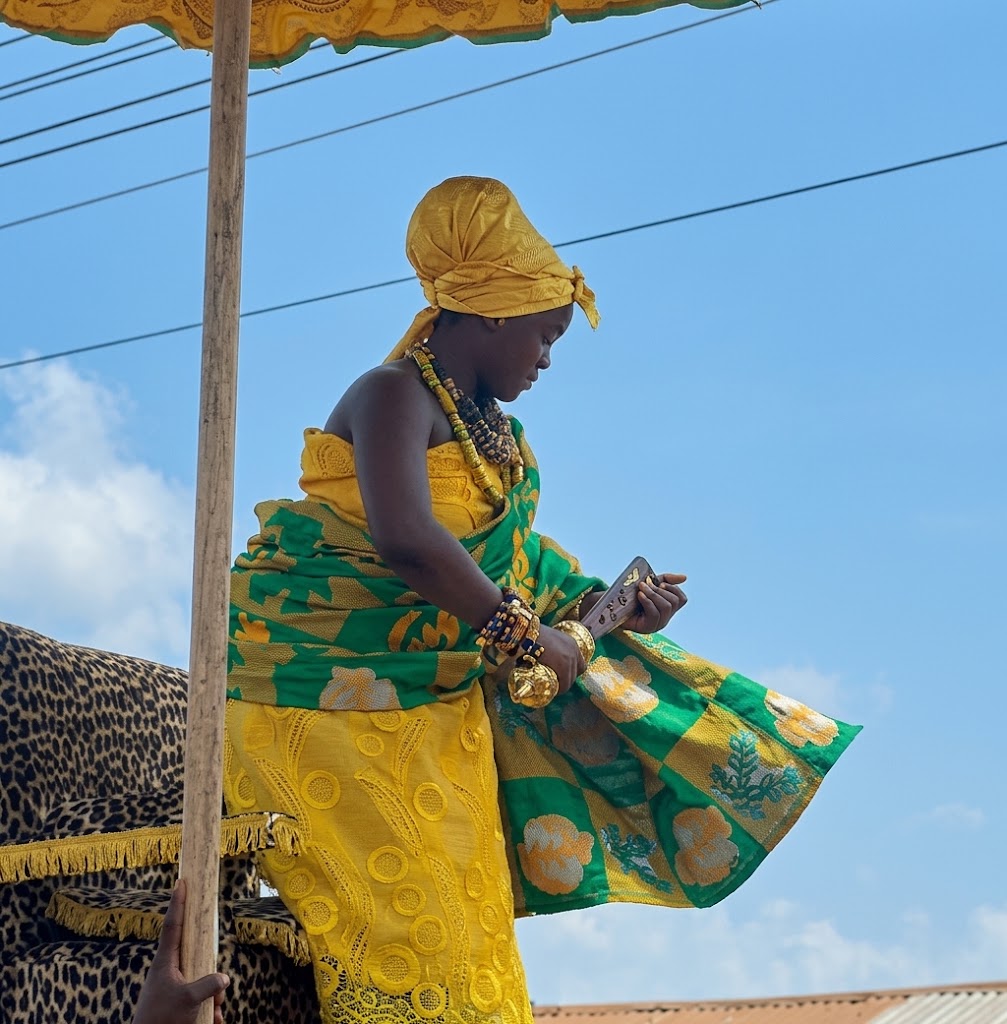 Eleven-year-old queen mother Nana Afua Kumiwaa Asare
