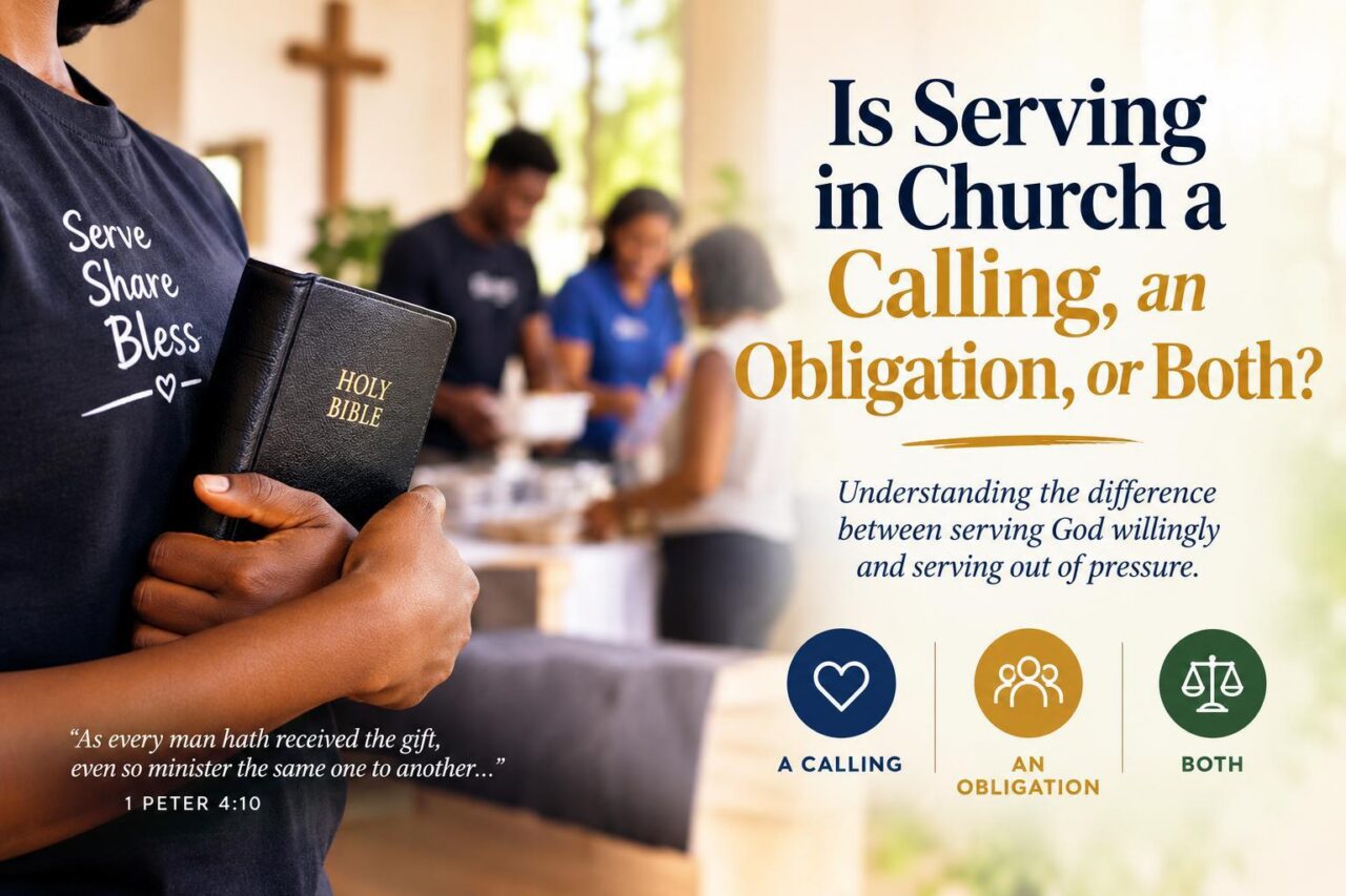 Is Serving in Church a Calling an Obligation or Both