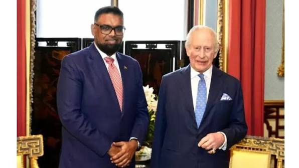 King Charles Arrives in Guyana