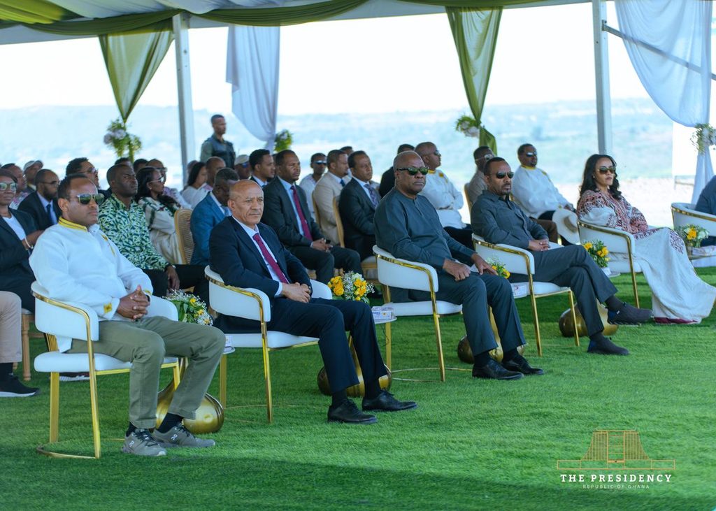Mahama Joins Ethiopian Prime Minister to Inaugurate