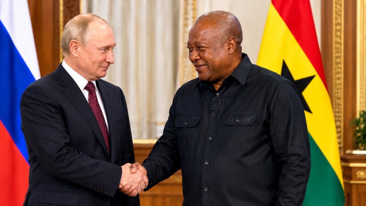 Mahama Plans to Urge Putin to Agree to Ukraine Ceasefire
