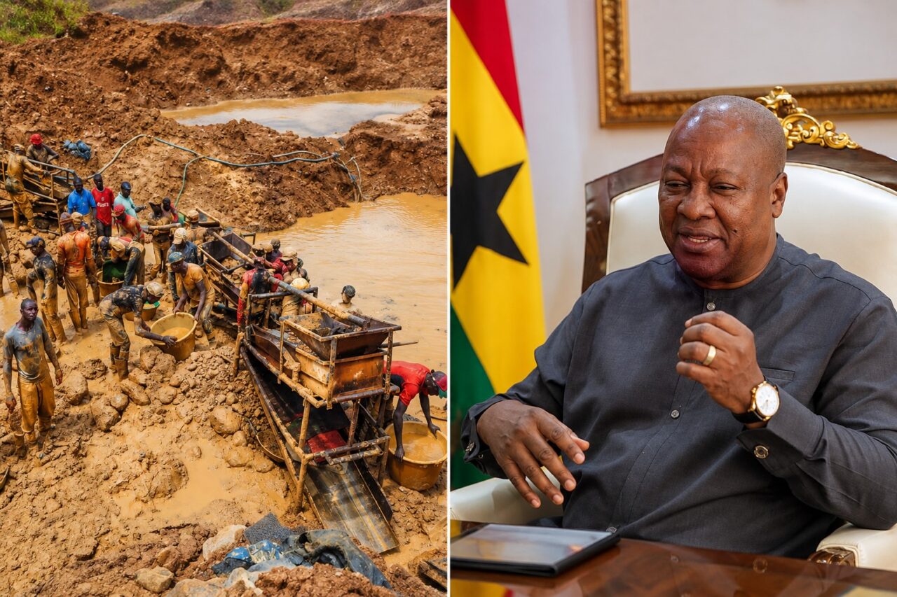 Mahama Urges Chiefs to Support Fight Against Galamsey