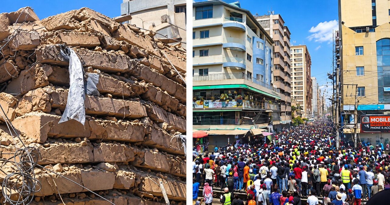 Nairobi building collapse raises safety concerns as rescuers search rubble