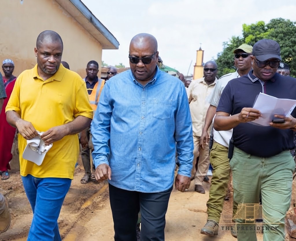President Mahama in HOhoe