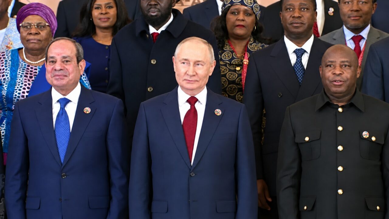 Putin Calls Russia and Africa ‘Natural Allies’ as Moscow Summit Adopts Cooperation Plan