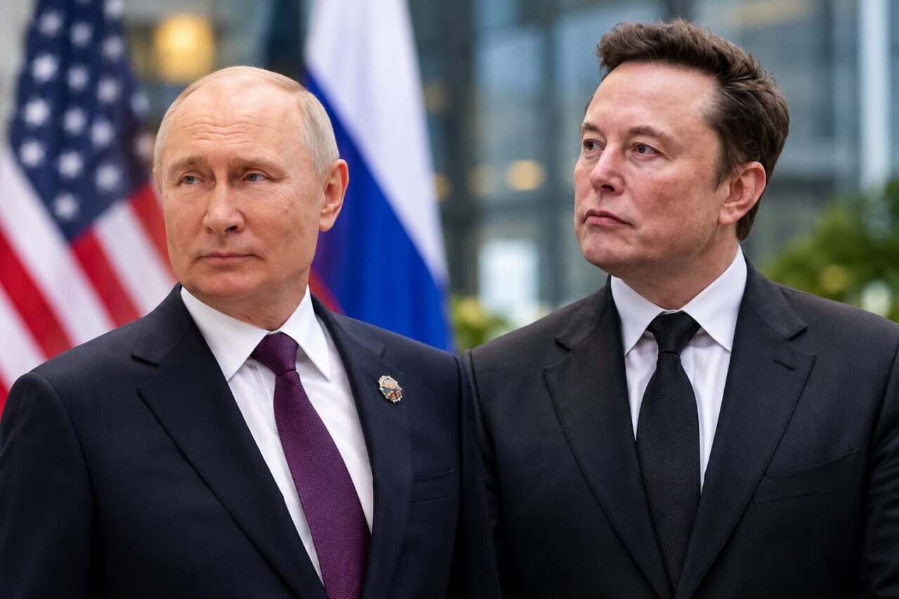 Putin Praises Musk as Russia Develops Starlink Rival