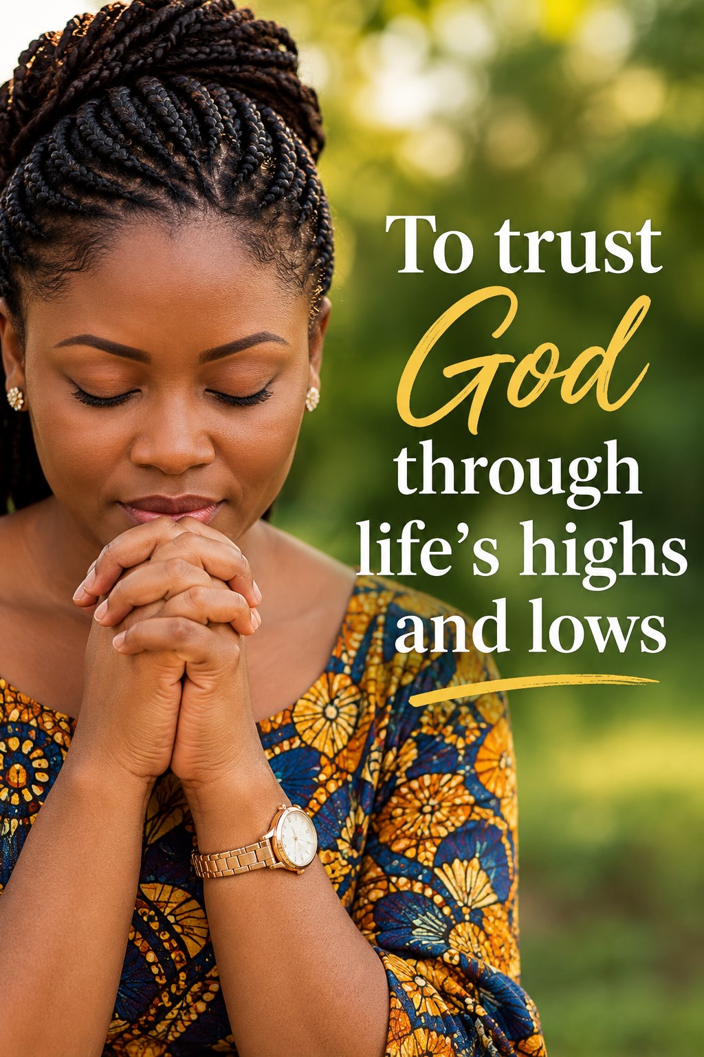 Trusting God Through Life’s Highs and Lows