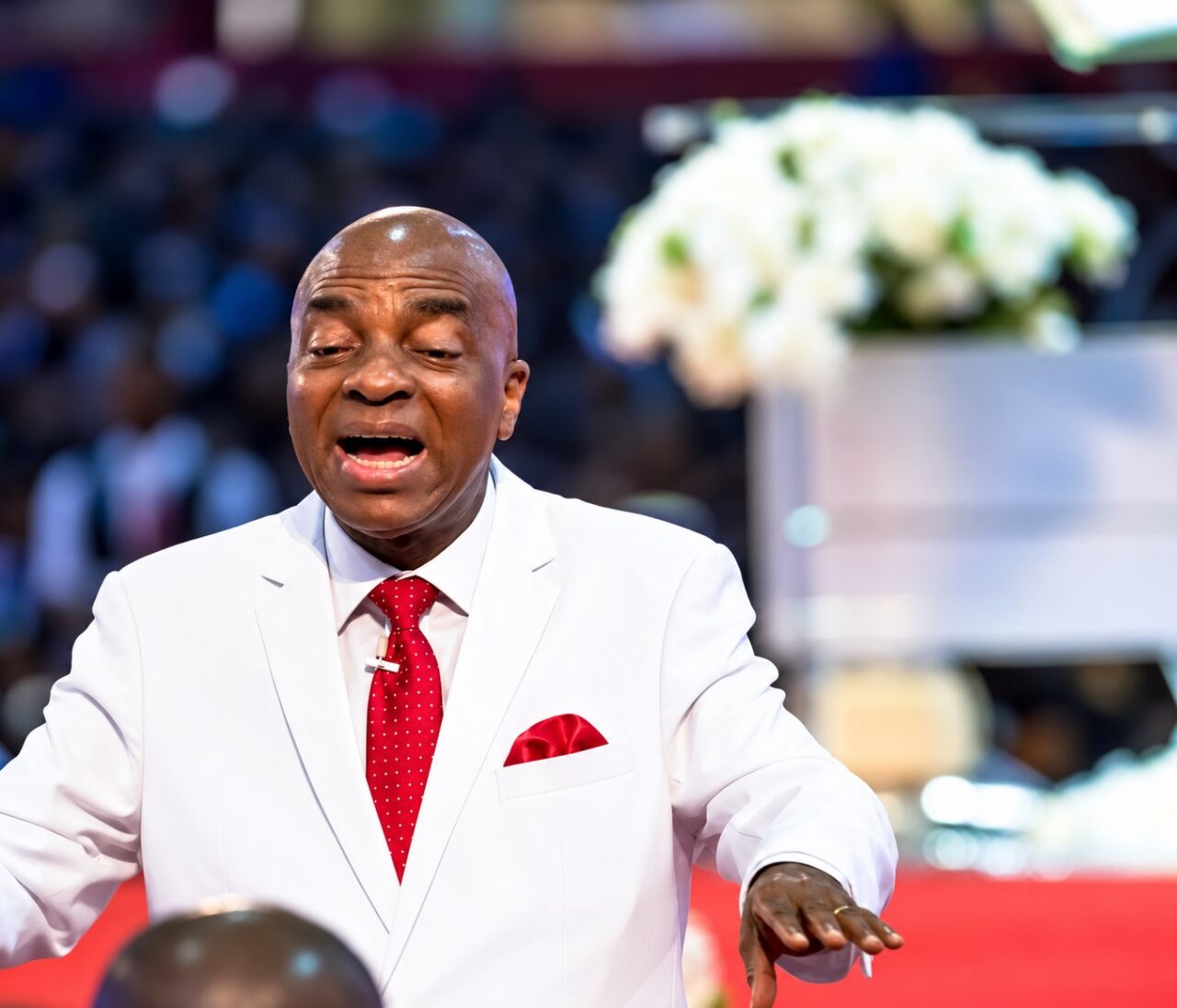 Winners Chapel Members in Asaba Protest Pastor Jude’s Removal