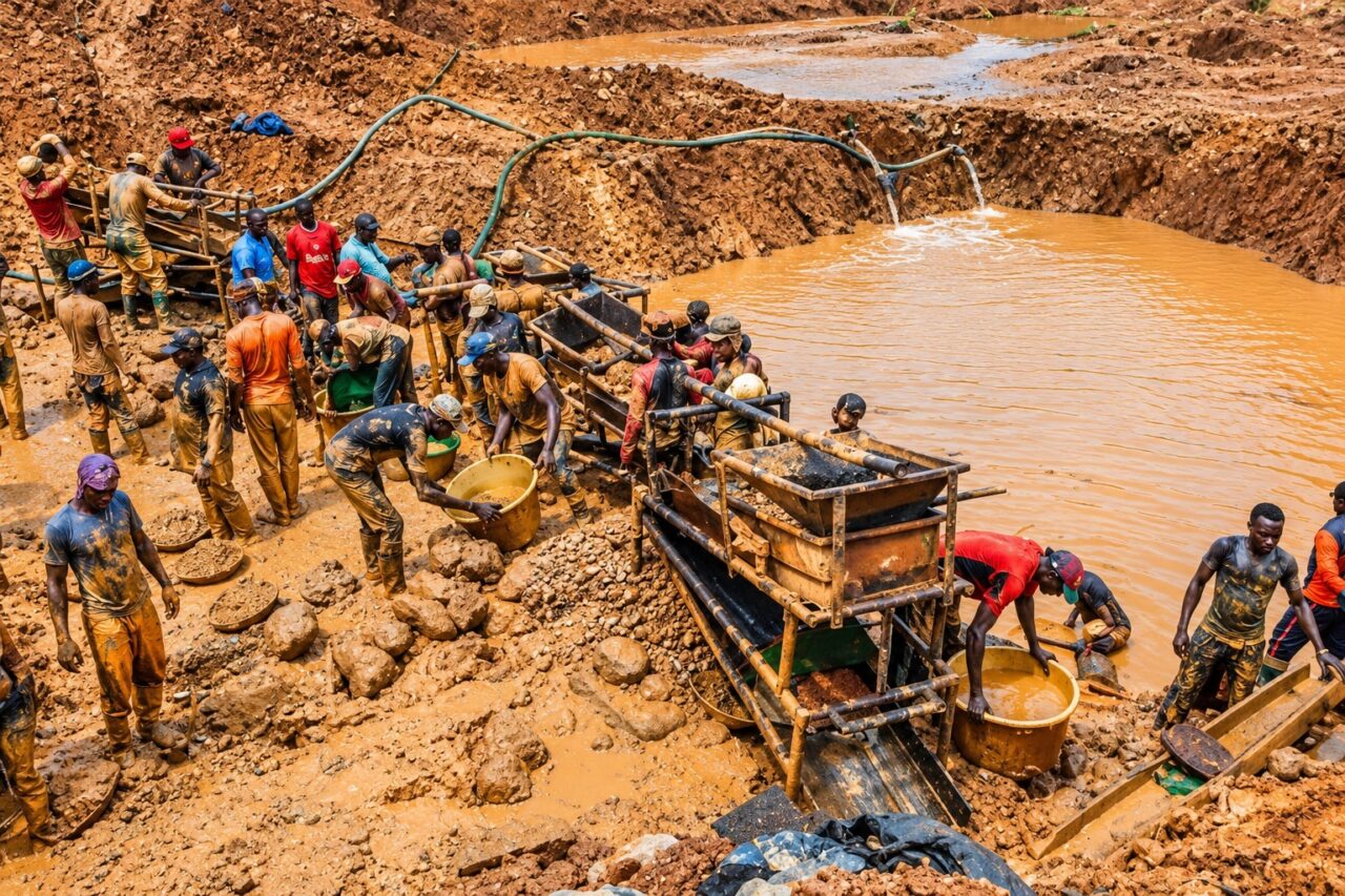 suspend all small-scale mining operations